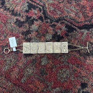 Spell & The Gypsy Gold-Tone Tarot Card Bracelet